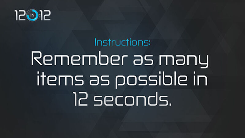 12 in 12: Back to School Edition